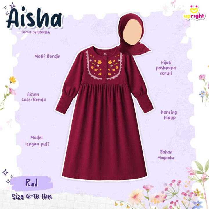 PO GAMIS AISHA (GAMIS ONLY) BY UPRIGHT