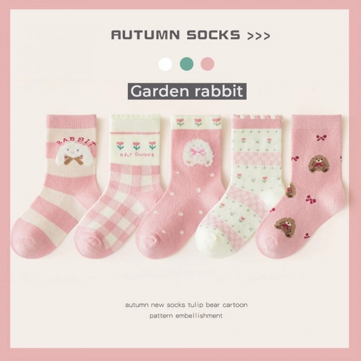 FAST PO OKIO 5PCS MIDI SOCKS IMPORT