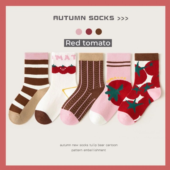 FAST PO OKIO 5PCS MIDI SOCKS IMPORT