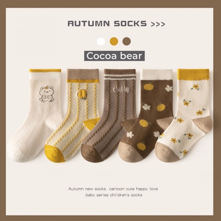 FAST PO OKIO 5PCS MIDI SOCKS IMPORT