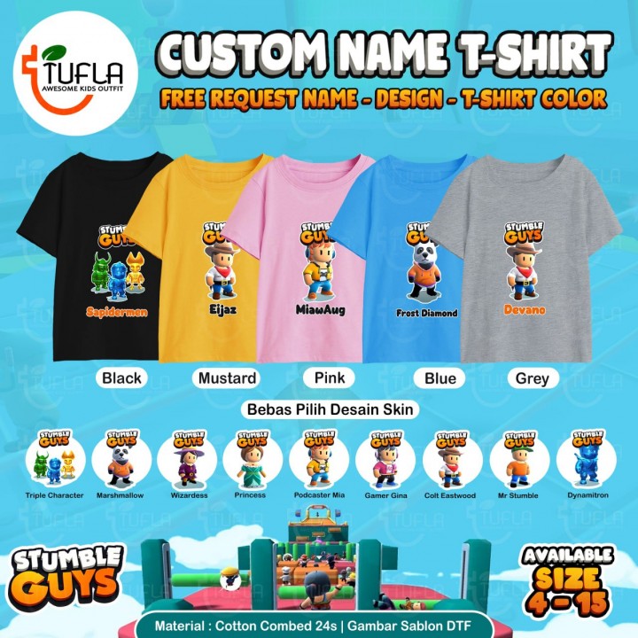 PO CUSTOM NAME T-SHIRT SHORT SLEEVE BY MGL