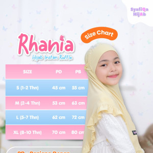 PO RHANIA HIJAB INSTAN RUFFLE BY SYAFIQA
