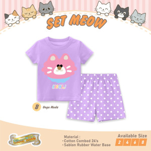 PO SET MEOW BY SILVER KIDS
