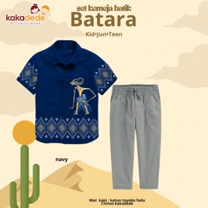 PO BATARA (TEEN) SET KEMEJA BATIK BY KAKADEDE