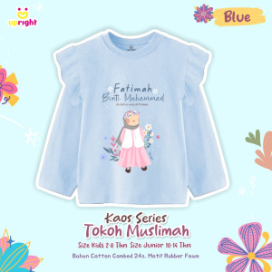 PO KAOS SERIES TOKOH MUSLIMAH BY UPRIGHT