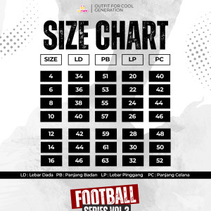 PO FOOTBALL SERIES TSHIRT VOL 3 CUSTOM NAME DAN NO PUNGGUNG BY UPRIGHT