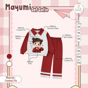 PO MAYUMI SET CUTIE BY DELIFA