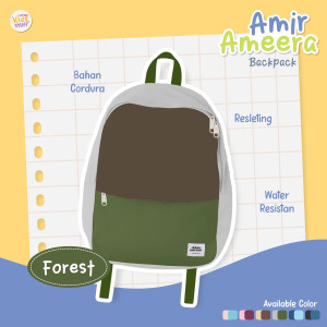 PO AMIR & AMEERA BACKPACK BY UPRIGHT 