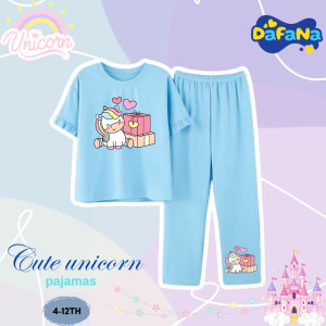 PO CUTE UNICORN PAJAMAS BY DAFANA