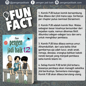 PO KOMIK PENGEN JADI BAIK SERIES