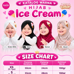 PO  HIJAB ICE CREAM BY BABYJAB