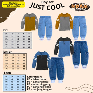 PO BOYSET JUST COOL BY NOAM