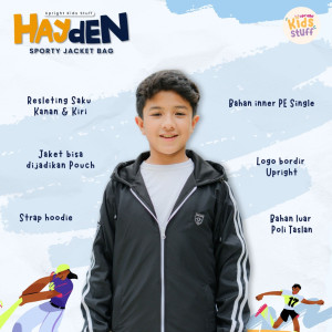 PO KIDS HAYDEN SPORTY JACKET BAG BY UPRIGHT