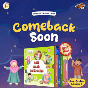 PO BUKU SERI ADAB PERTAMAKU BATCH 4