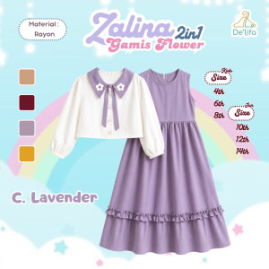 PO ZALINA 2IN1 GAMIS BY DELIFA