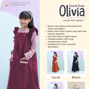 PO OLIVIA OVERALL DRESS BY UPRIGHT