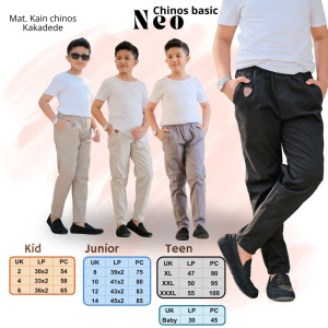 READY STOK CHINOS BASIC NEO BY KAKADEDE