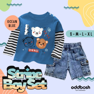 PO STRIPE BOY SET BY ODDBOSH