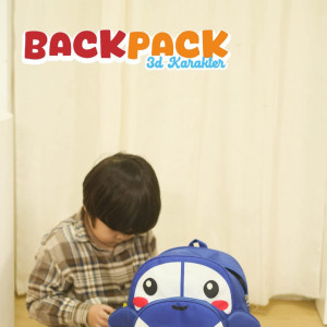 PO BACK PACK 3D KARAKTER BY LITTLE KING QUEEN