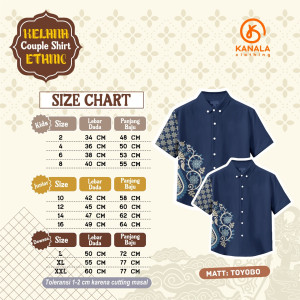 PO KELANA COUPLE SHIRT ETHNIC BY KANALA CLOTHING