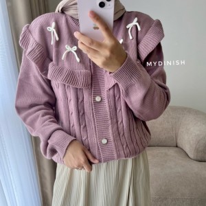 FAST PO EVELYN KNIT CARDIGAN