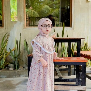 FAST PO NAURA MOM & KIDS LONG DRESS