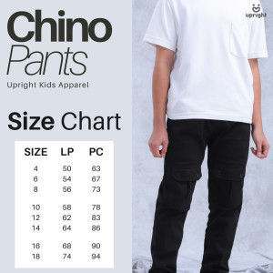 PO CHINO PANTS BY UPRIGHT KIDS 