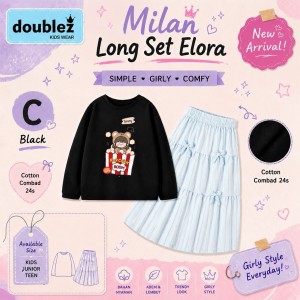 PO MILAN LONG SET ELORA BY DOUBLEZ