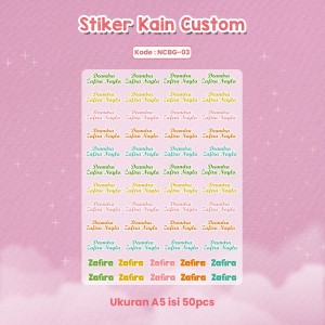 PO STIKER KAIN CUSTOM NAMA PANGGILAN MGL