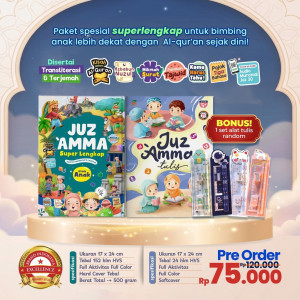 PO PAKET JUZ AMMA SUPER LENGKAP (BONUS ATK)