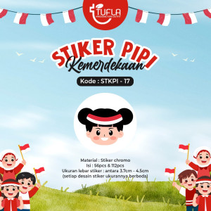FAST PO STIKER PIPI KEMERDEKAAN