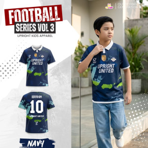 PO FOOTBALL SERIES TSHIRT VOL 3 CUSTOM NAME DAN NO PUNGGUNG BY UPRIGHT