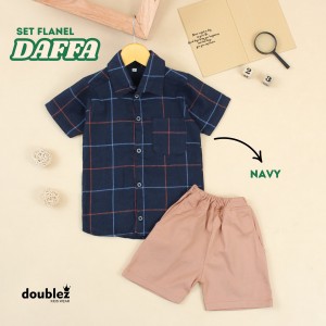 PO SET FLANEL DAFFA BY DOUBLEZ