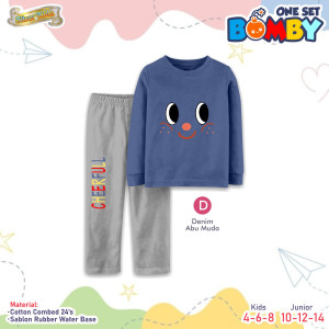 PO SET PIYAMA BOMBY BY SILVER KIDS