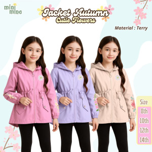 PO JACKET AUTUMN CUTIE FLOWER BY MINIMINE