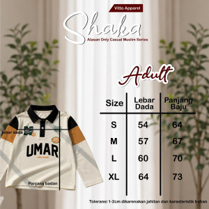PO SAKHA ATASAN ONLY CASUAL MUSTIM SERIES BY VITTO APPAREL