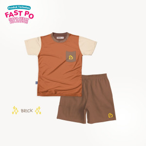 FAST PO ITACHI SERI 1 SET T-SHIRT THREETONE