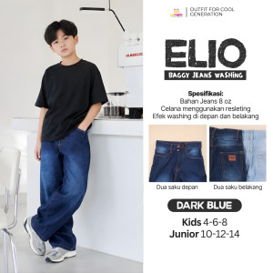 PO ELIO BAGGY JEANS WASHING BY UPRIGHT