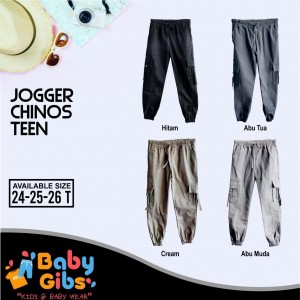 JOGGER CHINOS TEEN BY BABY GIBS
