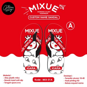 PO CUSTOM SANDAL KARAKTER MIXUE