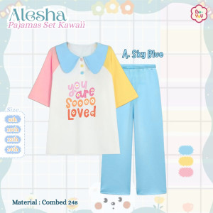 PO ALESHA PAJAMAS SET KAWAII BY BE YOU