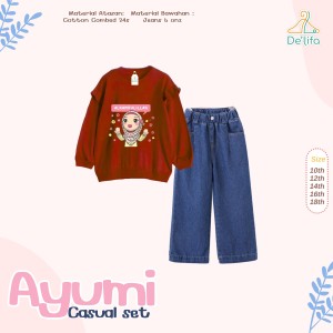 PO AYUMI CASUAL SET AINUN BY DE LIFA