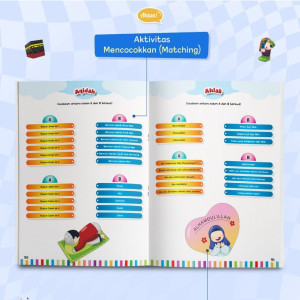 PO BUKU TEKA TEKI SERU ANAK MUSLIM LEVEL 1 AHLAN