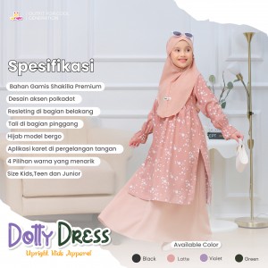 PO DOTTY DRESS BY UPRIGHT KIDS APPAREL