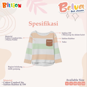 PO TSHIRT BELVA BY BILLION
