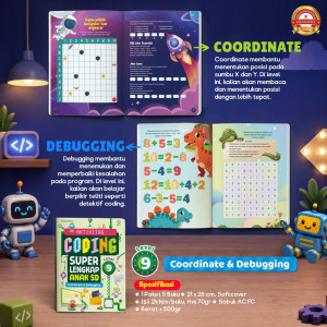 PO AKTIVITAS CODING SUPER LENGKAP ANAK SD JILID 2