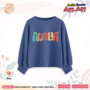 PO TSHIRT OVERSIZE AYY AYY BY HAZWA