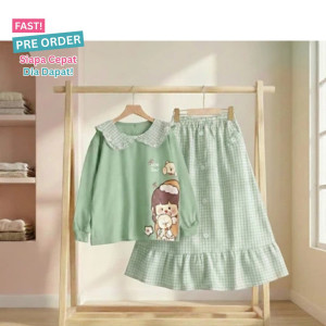 FAST PO CUTE BEAR SETELAN ANAK PEREMPUAN