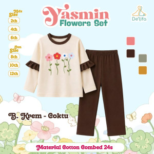 PO YASMINE FLOWER SET BY DELIFA