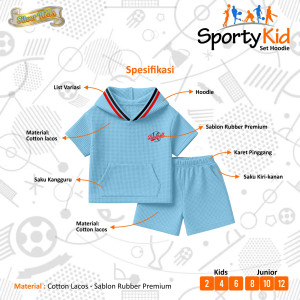 PO SET HOODIE SPORTY KIDS BOY BY SILVERKIDS